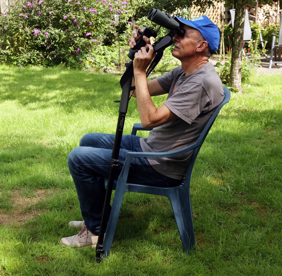 Kijken met een monopod
