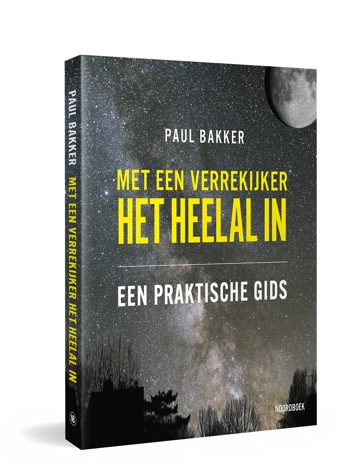 Omslag Met een verrekijker het leelal in